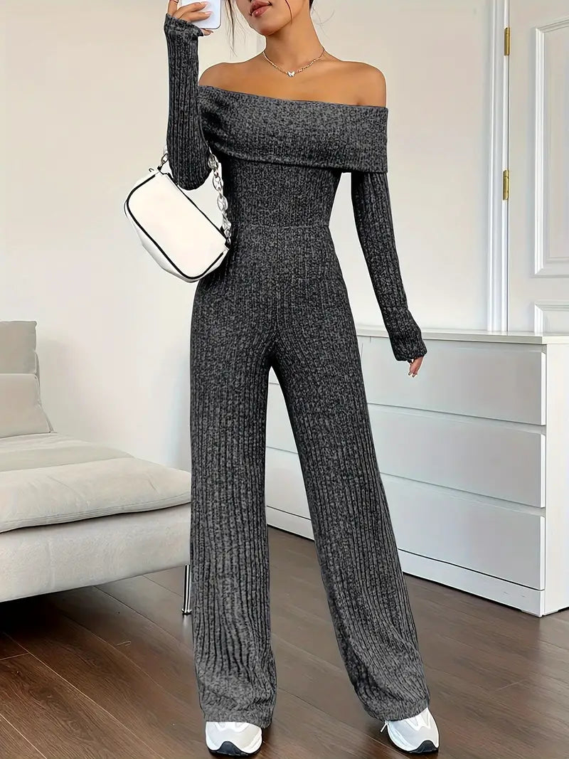 jumpsuit met schouderbandjes