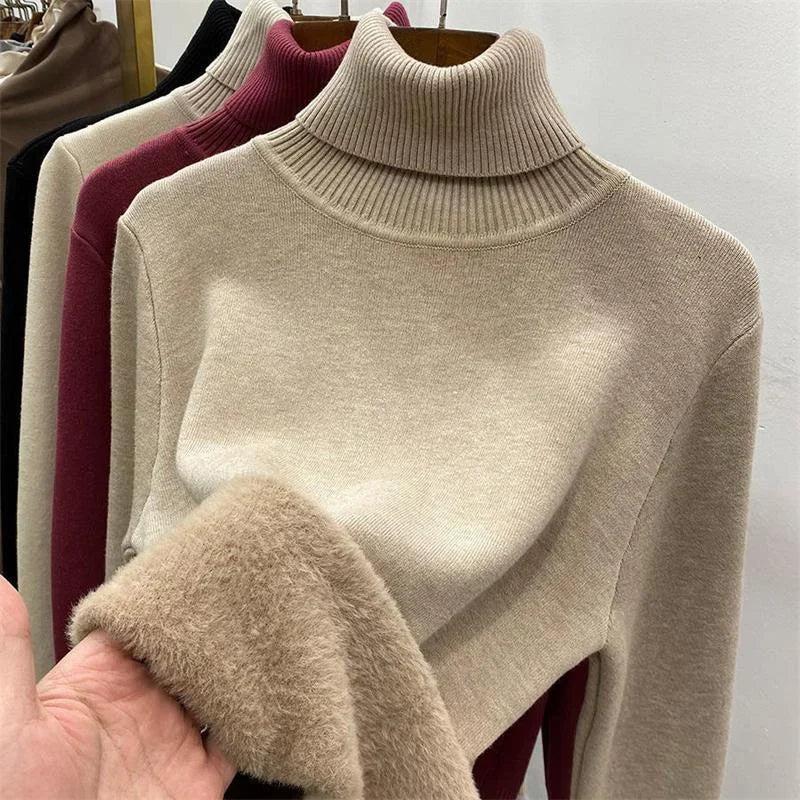 Heidi-Mode | Plüschiger Eleganter Pullover