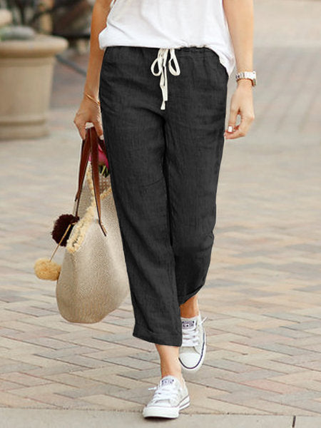 Heidi-Mode | Bequeme Leinenhose Damen