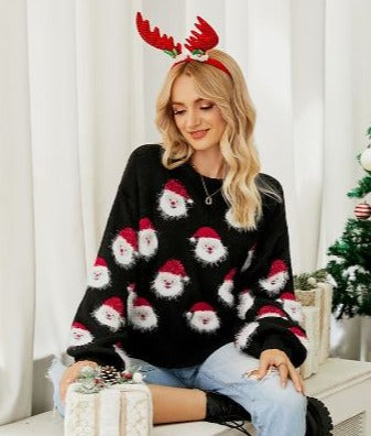 Weihnachtsmann-Pullover