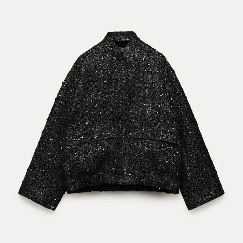 Heidi-Mode | Elegante Glänzende Jacke