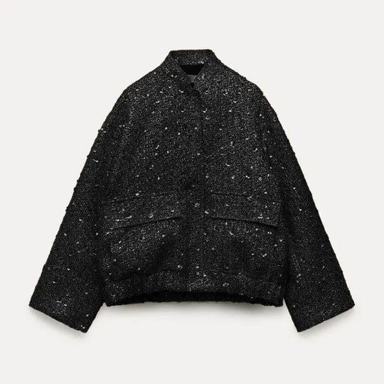 Heidi-Mode | Elegante Glänzende Jacke