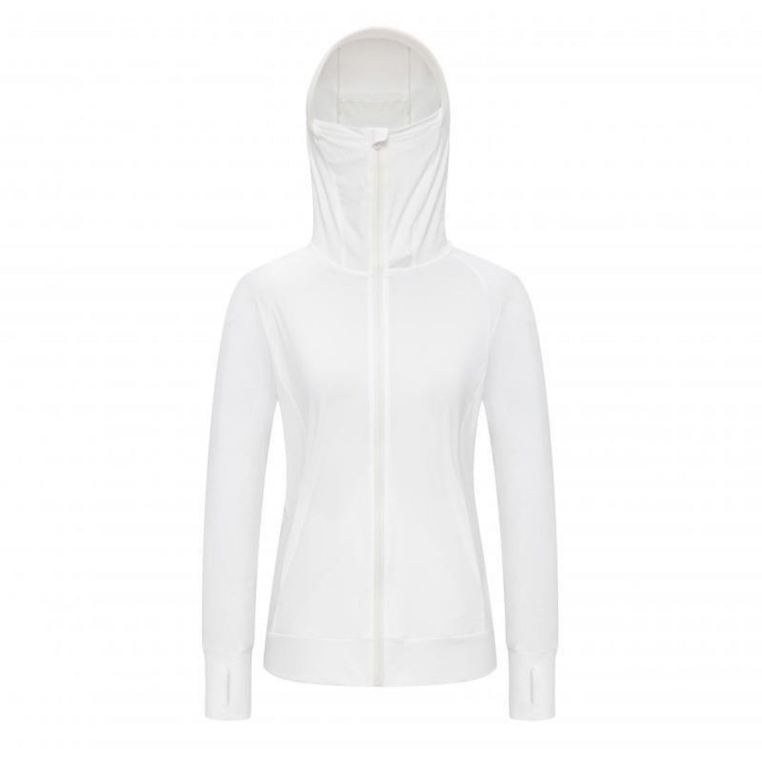 Heidi Mode | Eisempfindliche bakteriostatische und milbenentfernende Sonnenschutzkleidung mit Sonnenschutzmaske