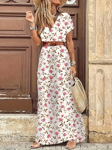 Boho Langes Maxikleid für Damen