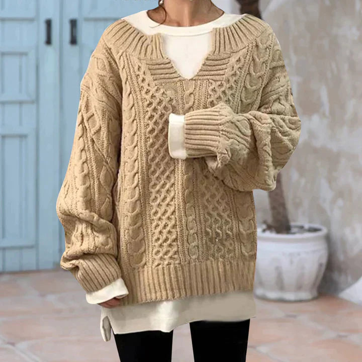 Eleganter Strickpullover