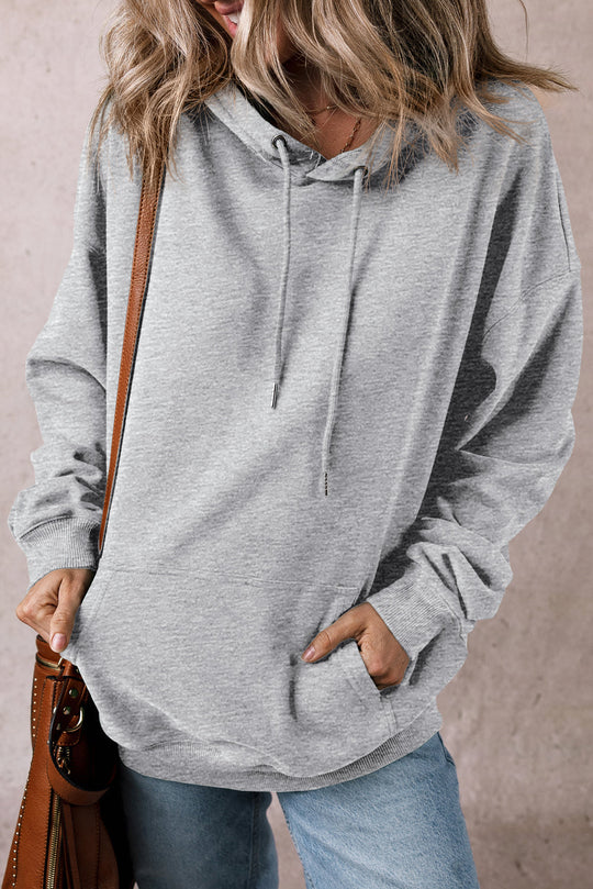 Heidi-Mode - Lässiger Winterdicker Hoodie mit Kängurutasche und Fleece-Futter für Frauen