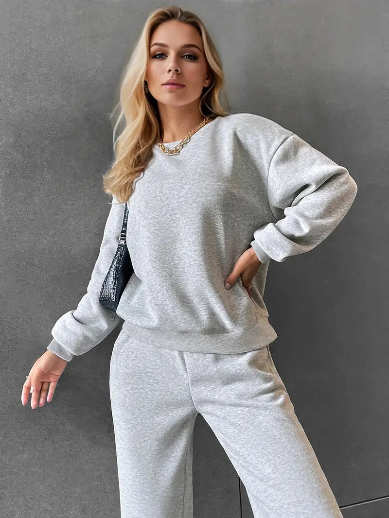 Heidi-Mode | Baumwolle Trainings- & Jogginganzug mit Retro-Touch für Frauen