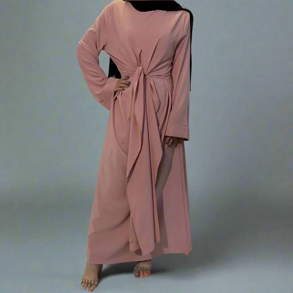 Heidi-Mode | Fashion Mehrfach Tragbare Abaya Kleid für Muslimische Frauen