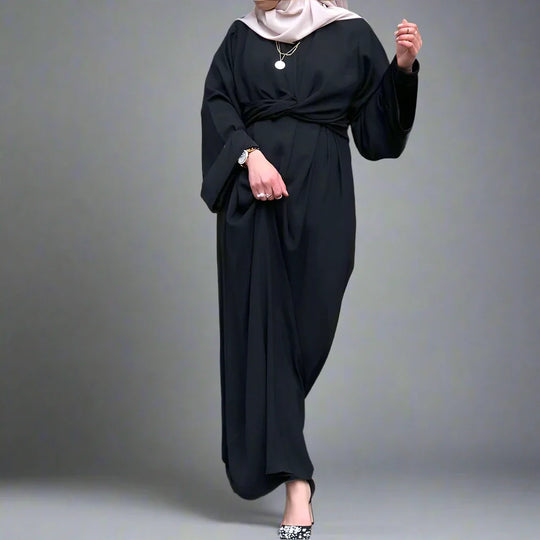 Heidi-Mode | Fashion Mehrfach Tragbare Abaya Kleid für Muslimische Frauen
