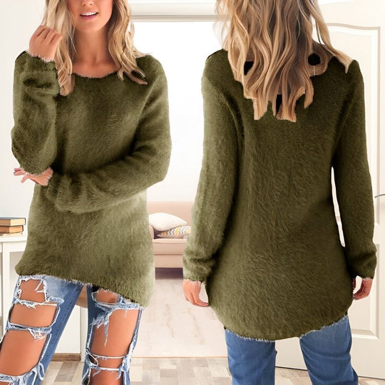 Heidi-Mode | Flauschiger Pullover für Damen