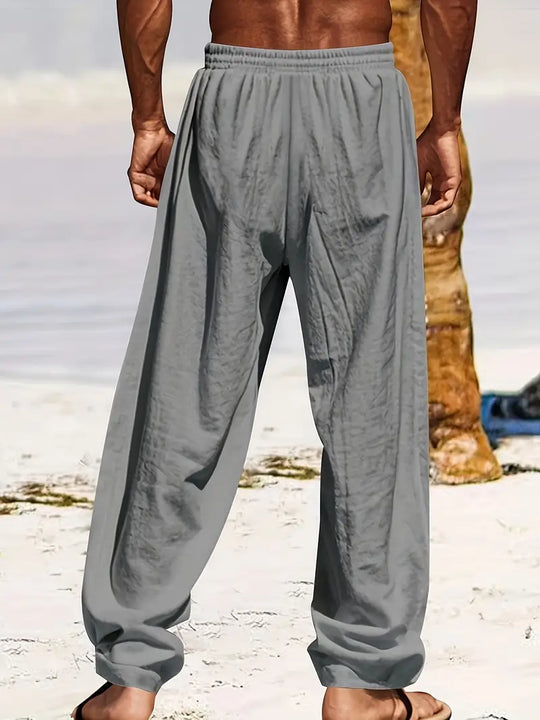 Heidi-Mode - Herren Baggy Leinenhose