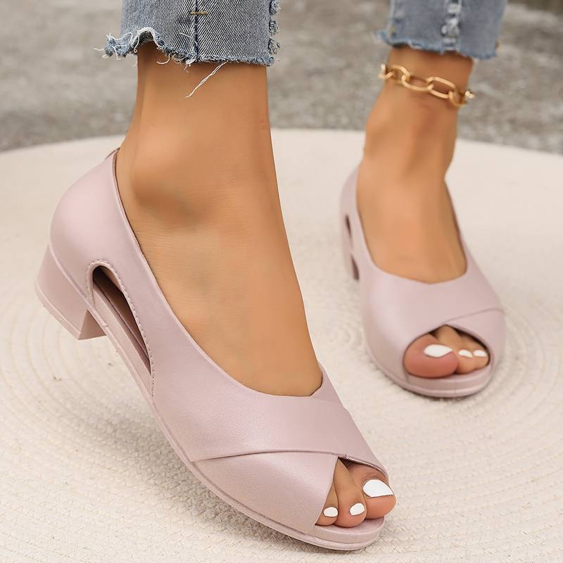 Heidi-Mode | Elegante Orthopädische Hackensandale