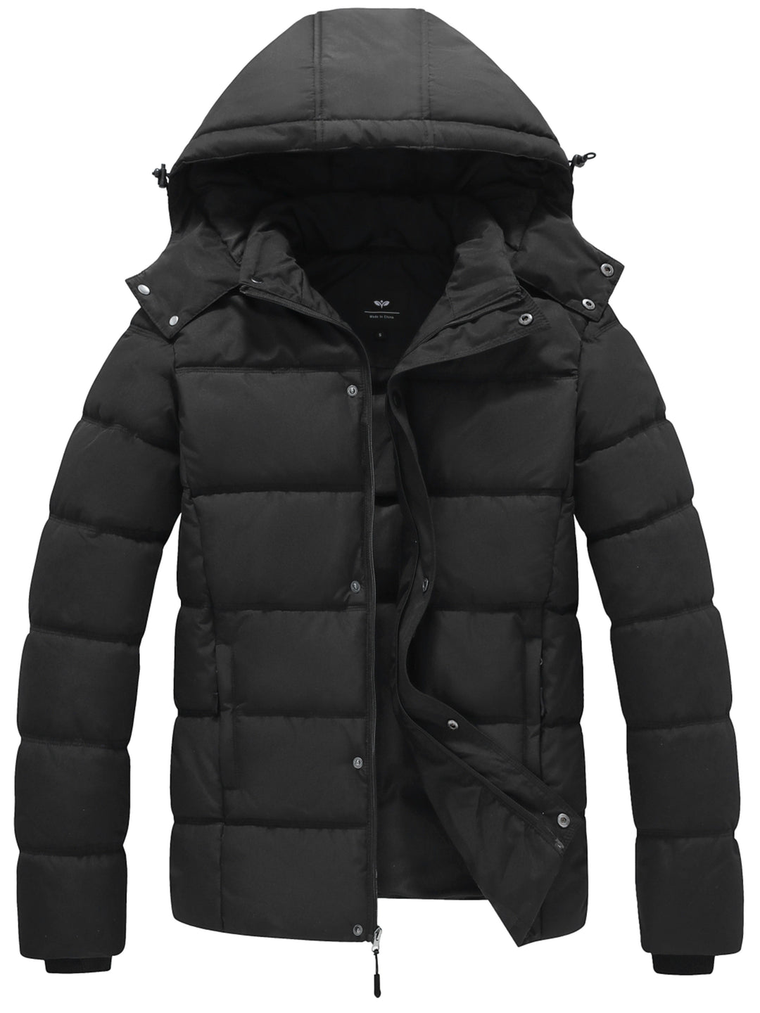 Heidi-Mode - Winterjacke für Herren - Wasserabweisende Pufferjacke mit Kapuze