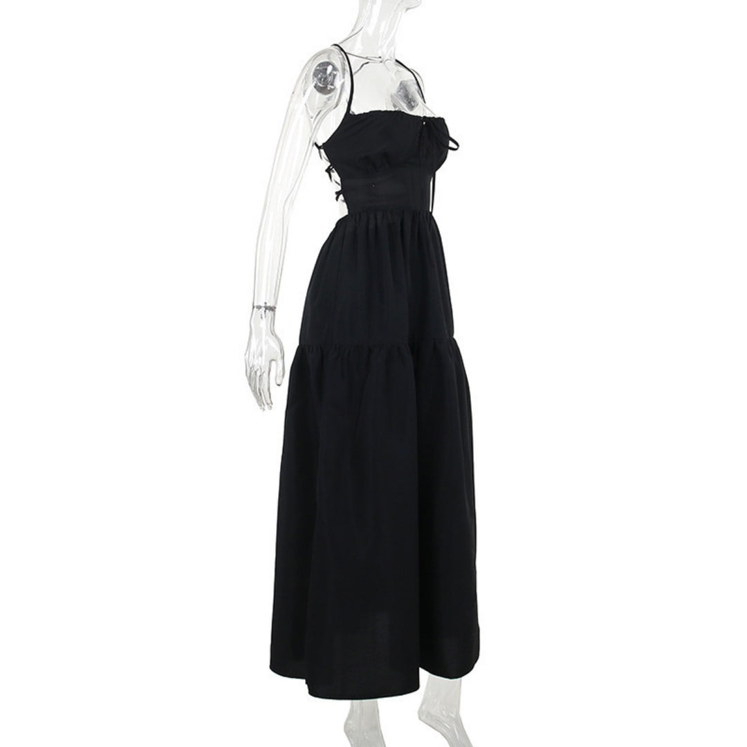 Heidi Mode | Kleid mit Hosenträgern und Neckholder