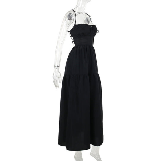 Heidi Mode | Kleid mit Hosenträgern und Neckholder