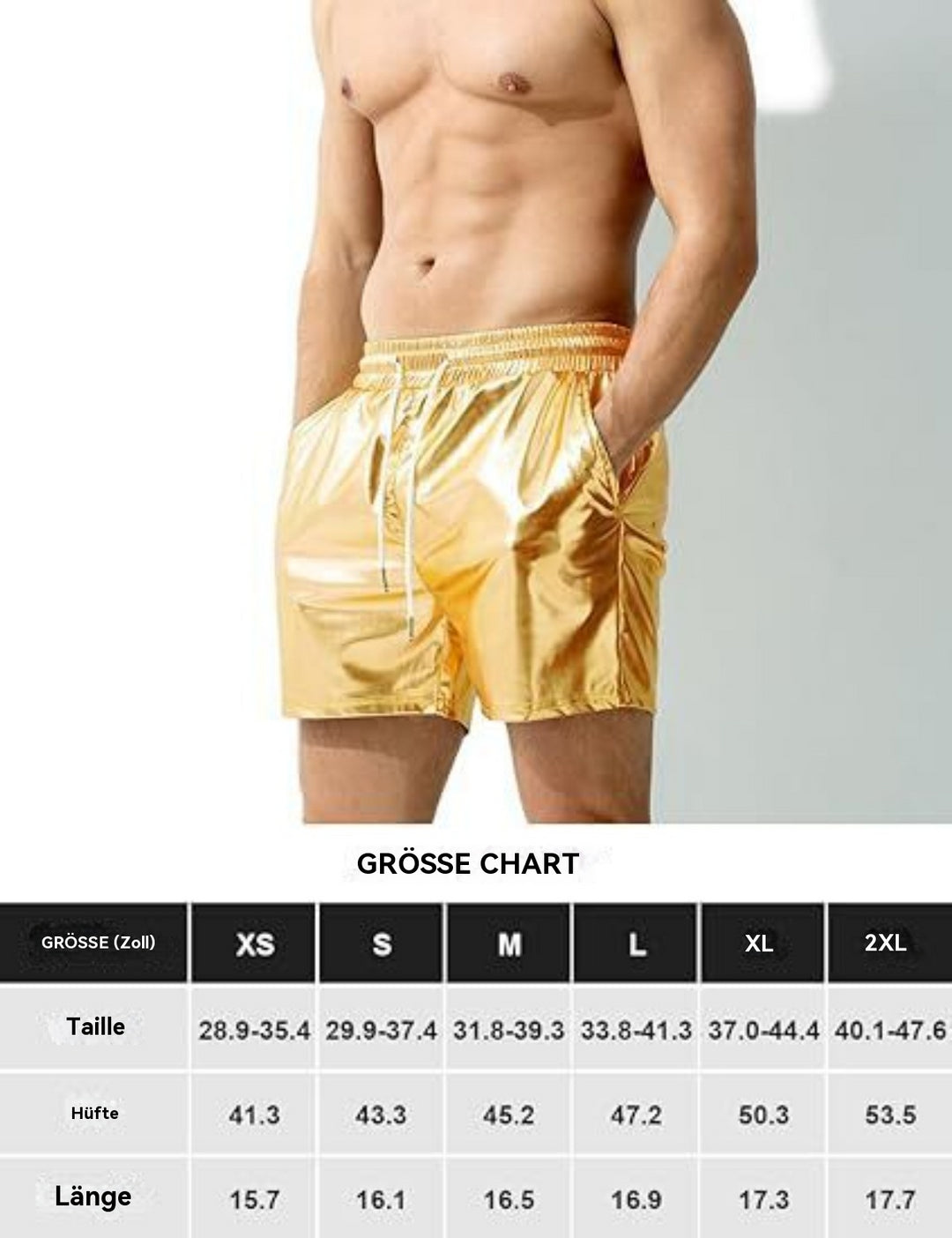 Heidi Mode | Glänzende shorts