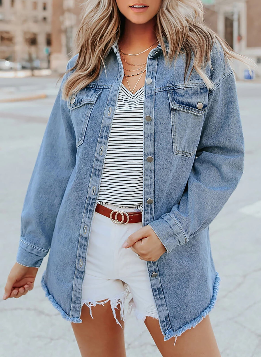 Heidi-Mode | Mach jedes Outfit schöner mit dieser Jeansjacke