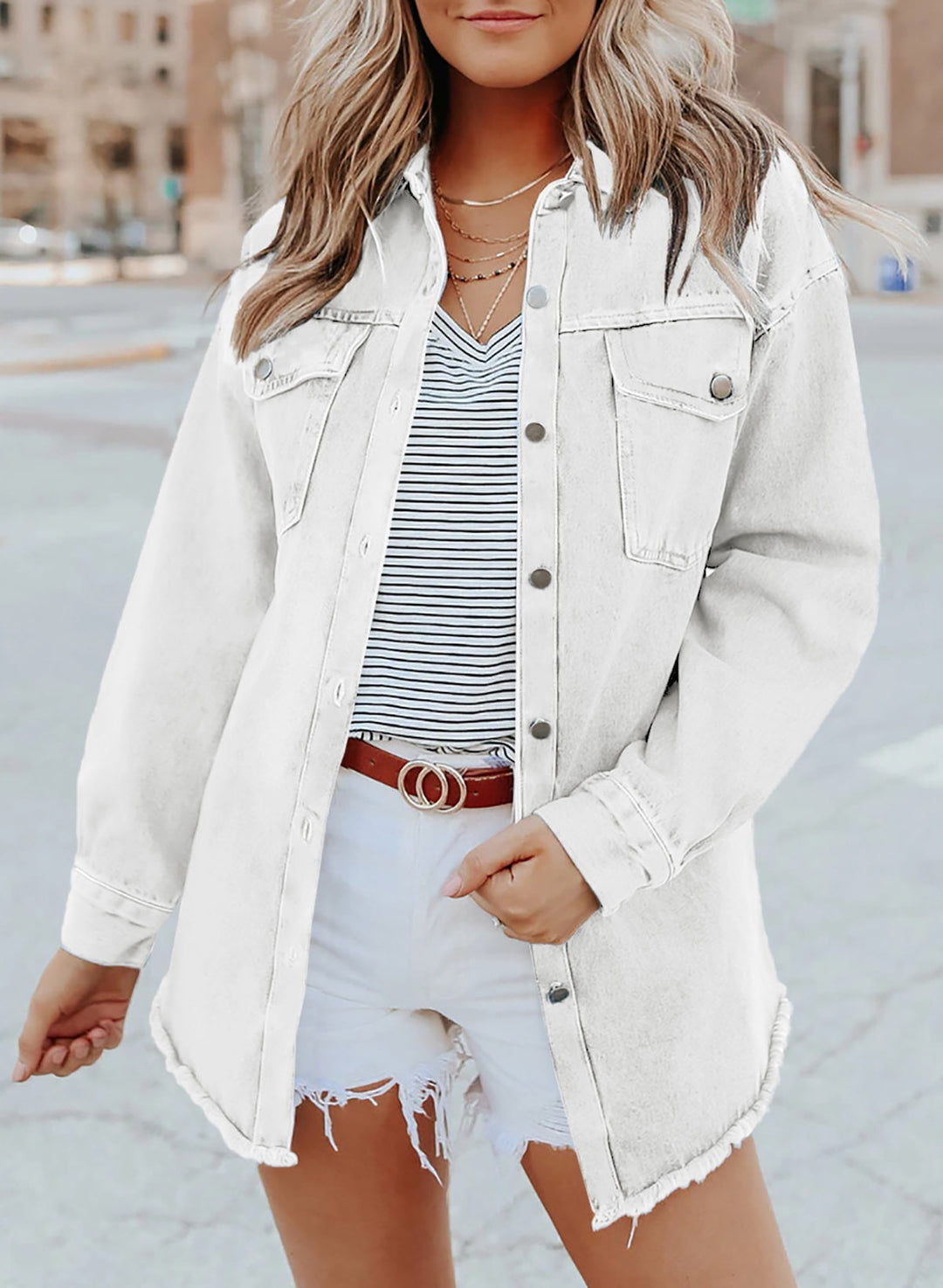 Heidi-Mode | Mach jedes Outfit schöner mit dieser Jeansjacke