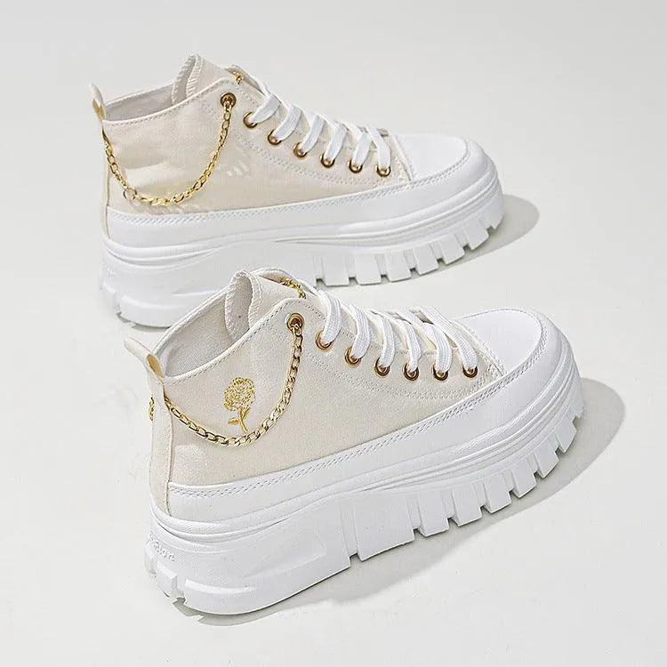 Heidi-Mode | Sneaker mit dicker Sohle
