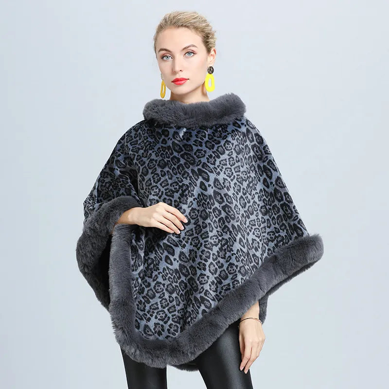 Heidi-Mode | Pullover Femme Poncho Couverture Haut
