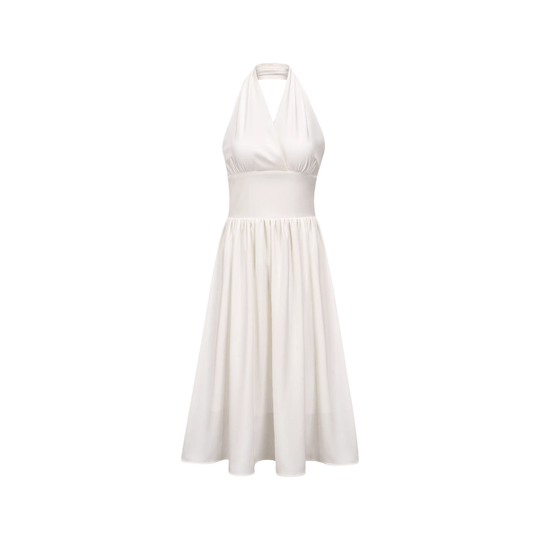Heidi-Mode | Monroe Weiß Mini Kleid