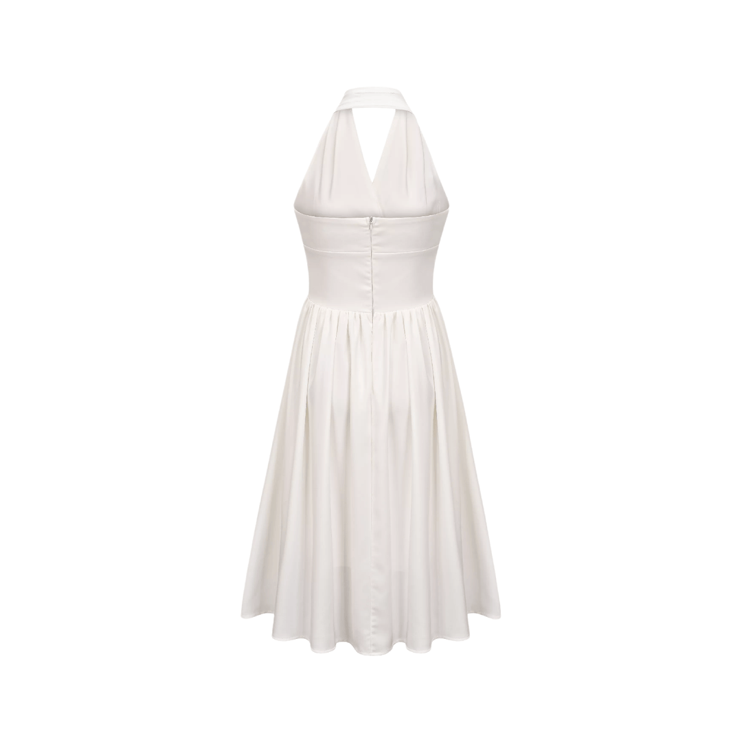 Heidi-Mode | Monroe Weiß Mini Kleid