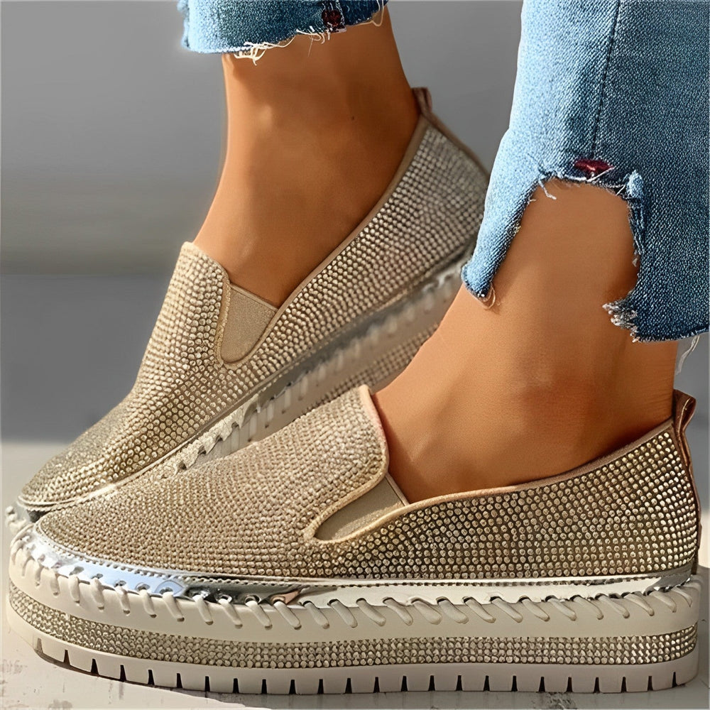 Heidi-Mode | Gem Funkelnde Diamant Schuhe