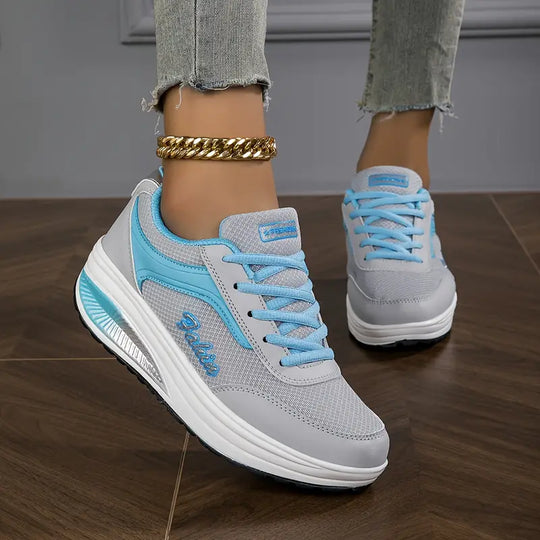 Heidi-Mode | Orthopädische Damen Sneakers Luftpolster für Extra Komfort