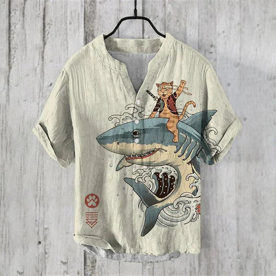 Heidi-Mode | Künstlerisches Seidenhemd