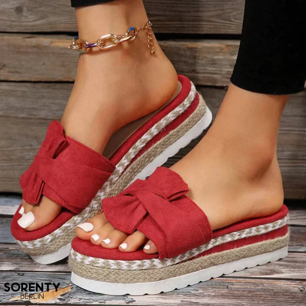 Alyce's Schleife Ortho Sandalen