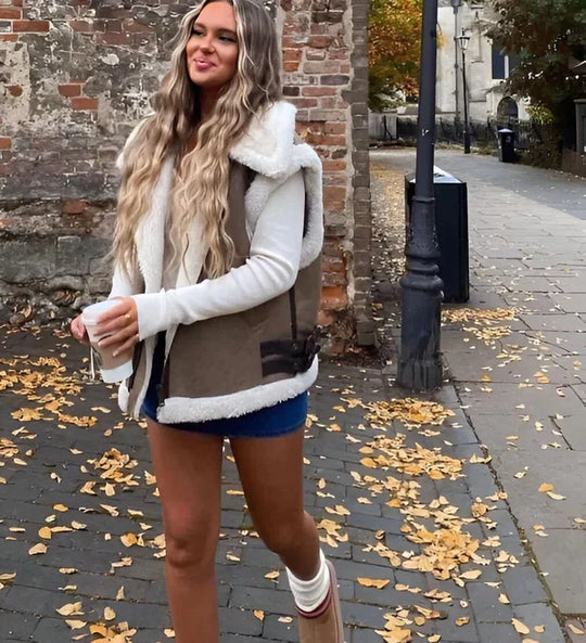 Heidi-Mode | Teddy Herbstweste