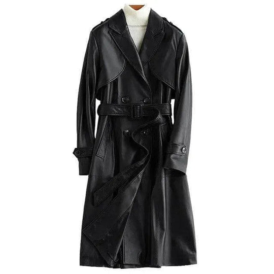 Heidi-Mode | Angel Leder-Trenchcoat für Damen