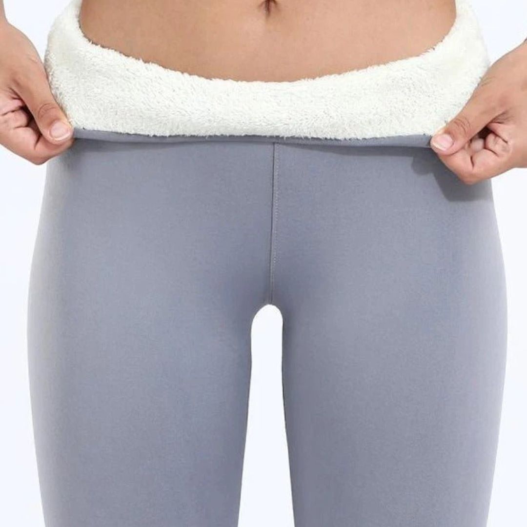 Heidi-Mode | Zu Tragende Fleece-Leggings für Frauen