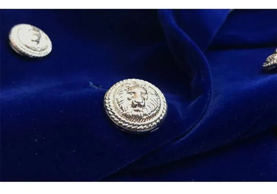 Heidi-Mode | Aristokratischer Samt Blazer Damen - Lässig - Einfarbig