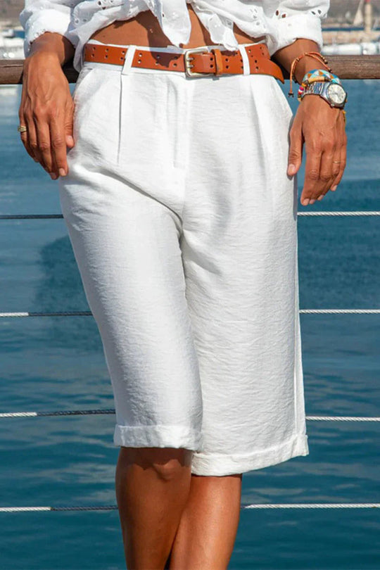 Heidi-Mode | Knielange Shorts Stilvoll, Bequem und Zeitlos