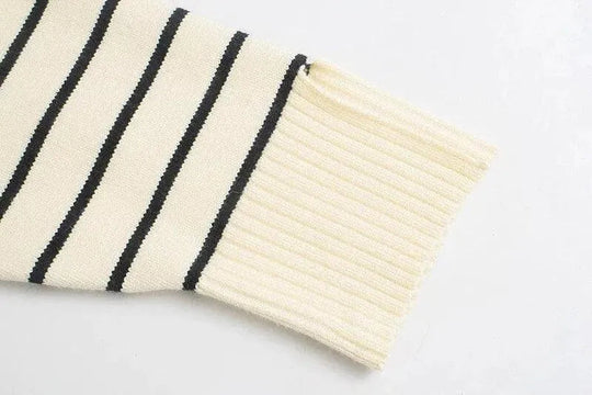 Heidi-Mode | Gestreifter Pullover