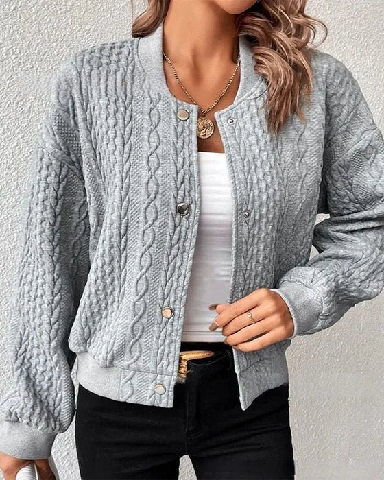 Heidi-Mode | Stijlvolle En Elegante Gebreide Jas Voor Vrouwen