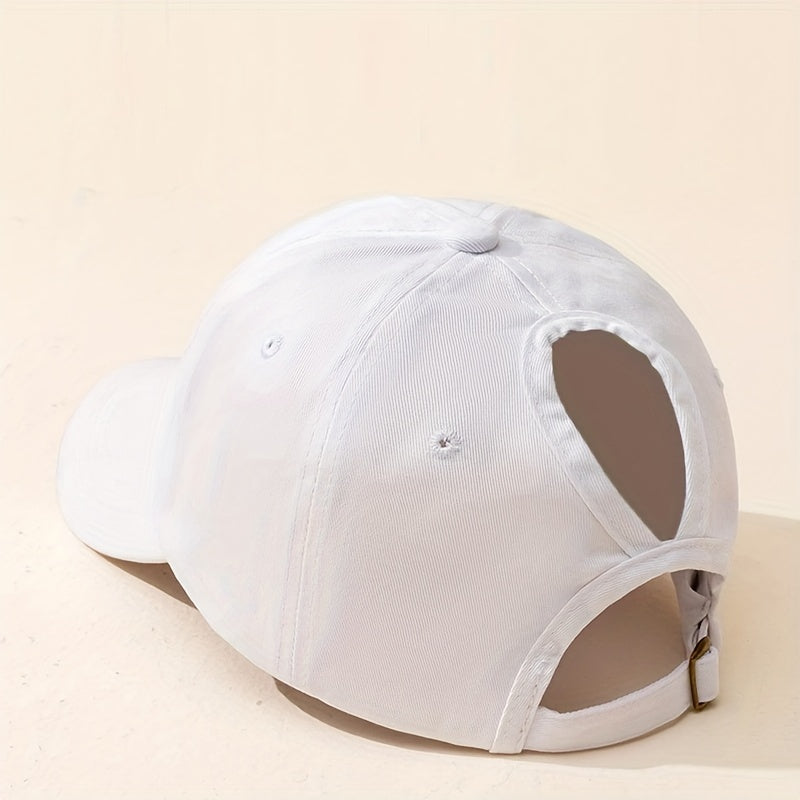 Heidi-Mode | Pferdeschwanz Baseballcap mit Atmungsaktivem Komfort und Uv Schutz