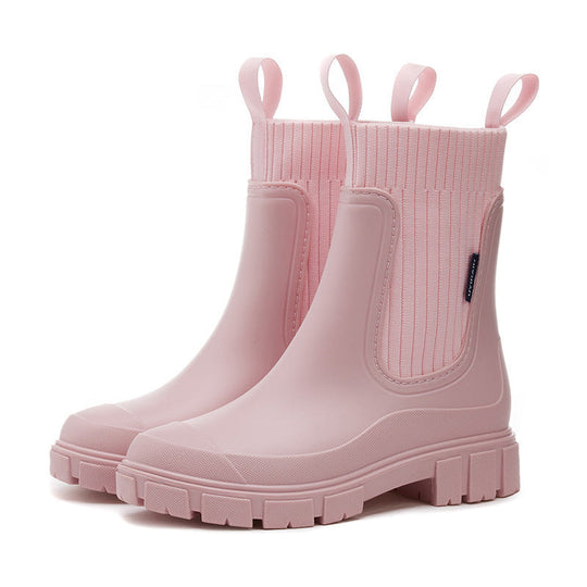 Heidi-Mode | Gummistiefel - Wasserdicht mit Antirutschsohle, Perfekt für Regenwetter