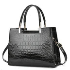 Heidi-Mode | Frauen glänzende handtasche