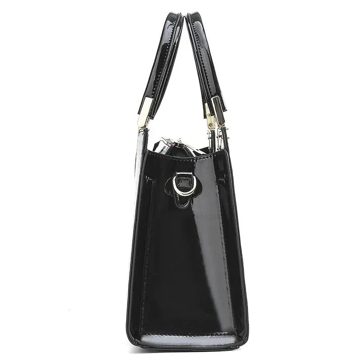Heidi-Mode | Frauen glänzende handtasche