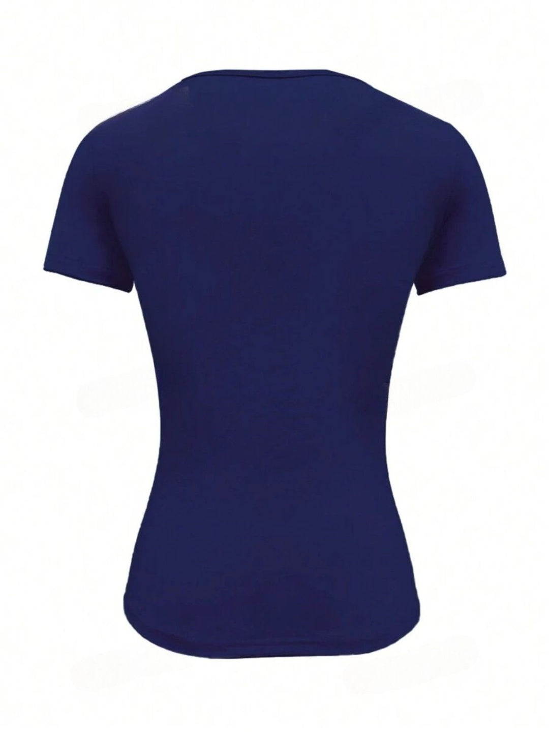 Heidi-Mode | Rundhalsausschnitt Kurzarm T-Shirt