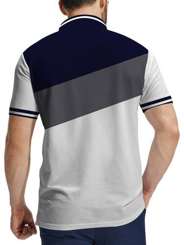 Heidi – golfshirt mit kontrastfarbdruck