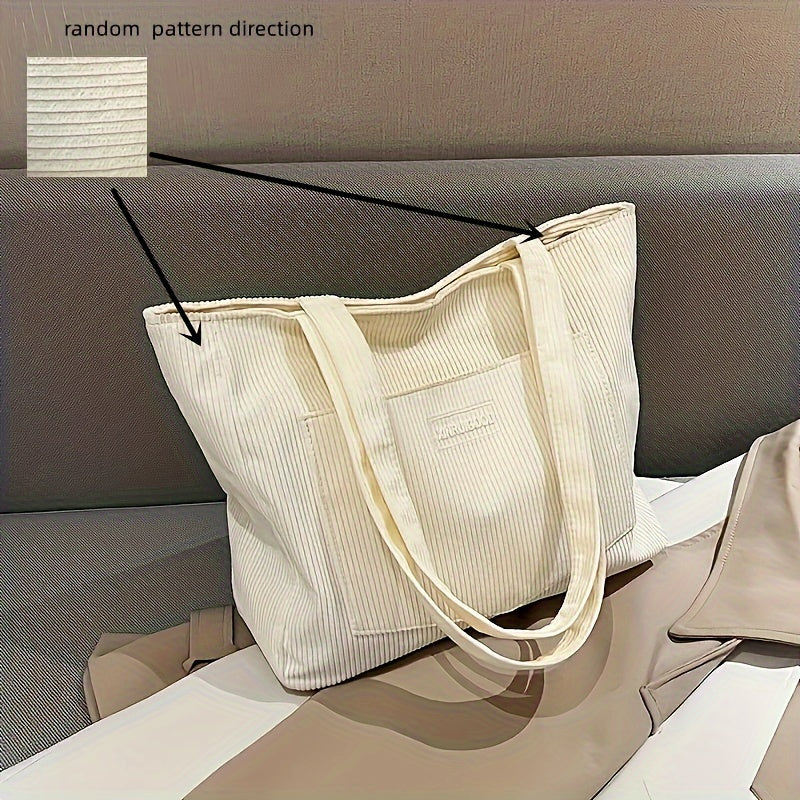 Elegante Damen Cordstoff Tasche | Heidi-Mode