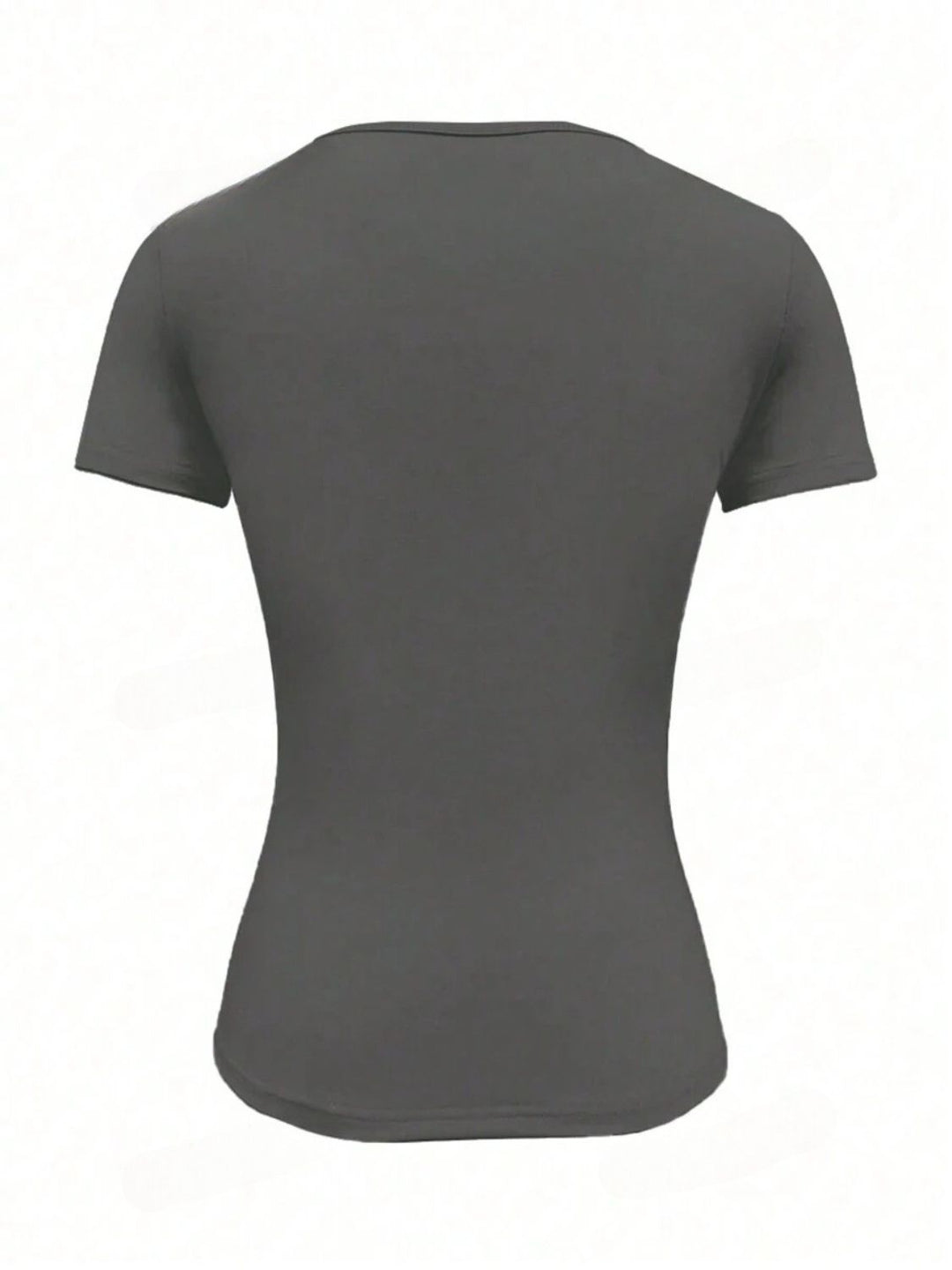 Heidi-Mode | Rundhalsausschnitt Kurzarm T-Shirt