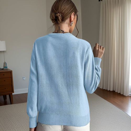 Heidi-Mode | Neck Rippenstrickpullover