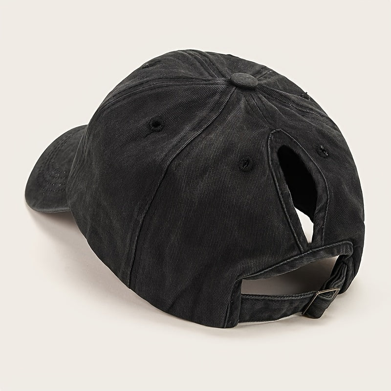 Heidi-Mode | Pferdeschwanz Baseballcap mit Atmungsaktivem Komfort und Uv Schutz