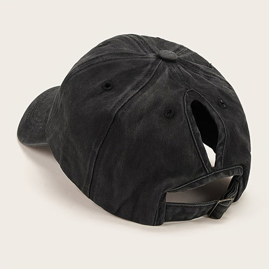 Heidi-Mode | Pferdeschwanz Baseballcap mit Atmungsaktivem Komfort und Uv Schutz