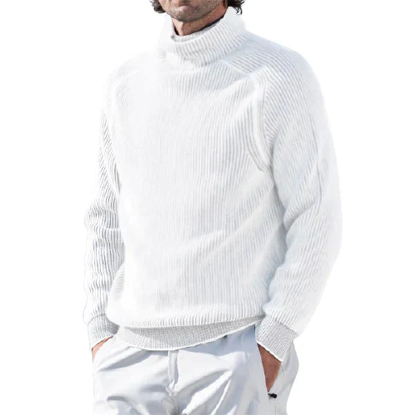 Eleganter Rollkragenpullover für Männer