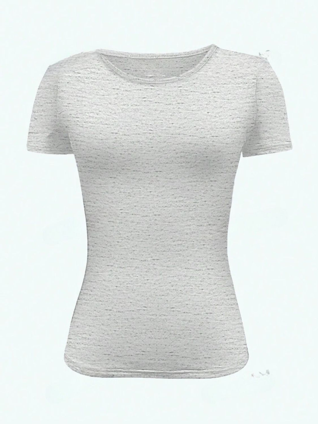 Heidi-Mode | Rundhalsausschnitt Kurzarm T-Shirt